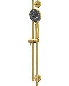 Steinberg Series 340 shower set 3401601BG rod 600mm, with hand shower 3-way adjustable, shower hose, brushed gold