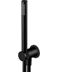 Steinberg Série 340 set de douche à main 3401670S avec douchette en métal, flexible de douche 1500 mm, noir mat