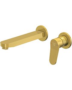 Steinberg Series 340 finishing set 34018143BG concealed basin mixer, wall mounting, projection 200mm, brushed gold