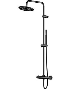 Steinberg Serie 390 Sensual Rain shower set 3902721S with thermostatic mixer, rain shower, hand shower, matt black