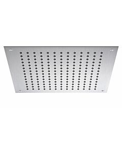 Steinberg Serie 390 Rain Rain Rain Panel 3906513 550x550mm, recessed ceiling, brushed stainless steel