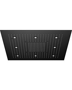 Steinberg Serie 390 Sensual Rain rain panel 3906680S 800x800mm, with LED, for ceiling installation, matt black