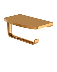 Steinberg Serie 450 paper holder 4502820RG with shelf, made of brass, rose gold