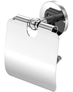 Steinberg support de papier de toilette Serie 650 chromé , avec couvercle