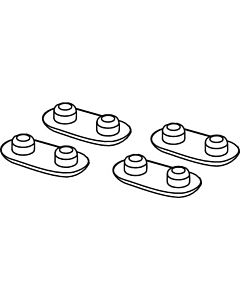 TECE TECEone WC seat support buffer 9820423 4 pieces