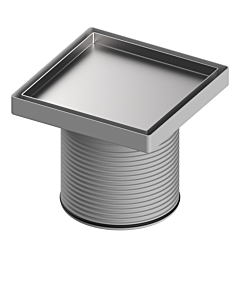 TECEdrainpoint S Rostrahmen 3660011 142x142mm, Edelstahl, Design plate