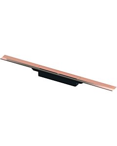 TECE drainprofile shower channel 671013 1000 mm, Red gold / red gold shiny, width 55mm, PVD