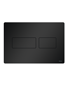 TECE TECEsolid WC plate 9240416 black matt, 220x150x6mm, for dual technology
