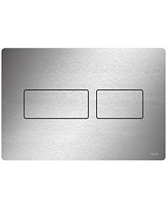 TECE TECEsolid WC plate 9240434 brushed stainless steel anti-fingerprint, 220x150x6mm, for dual technology