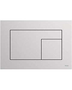 TECE match1 WC plate 9240734 for dual technology, Grigio Efeso / stone gray