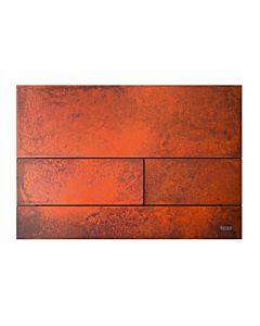 TECEsquare II metal WC actuation plate 9240845 Rusted steel