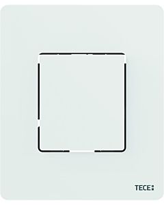 TECE TECEsolid blanc rinçage pour urinoir 9242433 blanc mat, avec cartouche, 104x124x6mm