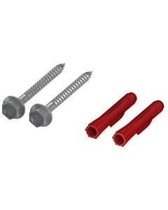 TECE mounting kit 9820054 2 screws + 2 dowels