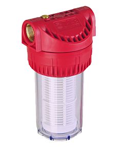 Préfiltre TIP - Pour pompes de jardin et installations d&#39;eau domestiques, 7 pouces, jusqu&#39;à 7 000 l/h, avec cartouche filtrante, 31058