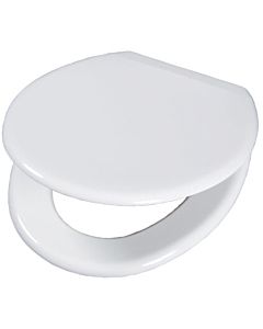 Pagette Olfa Senator WC siège 550-0001 blanc , avec revêtement, blanc en acier inoxydable