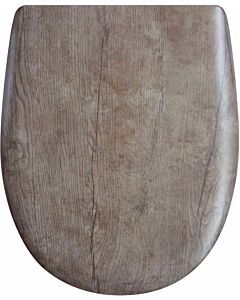 Pagette Olfa Ariane WC assise 950-1156 chêne vieux mat, avec couvercle