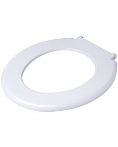 Pagette Pagette Exklusiv WC siège 790811602 blanc , sans couvercle, blanc en acier inoxydable