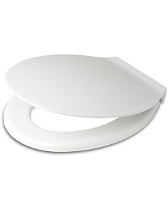 Pagette Pagette Exklusiv WC siège 790821602 blanc , avec couvercle, blanc en acier inoxydable