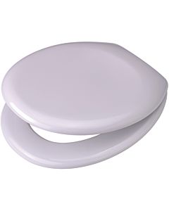 Pagette Pagette Rondo WC siège 794680102 blanc , avec couvercle, blanc plastique