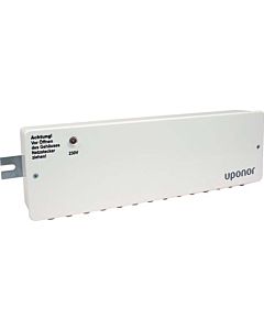 Uponor Base control module 1058426 white, 230 V, 6 channels