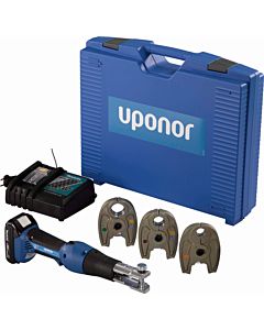 Uponor S-Press battery machine 1083594 with KSPO press jaws 16/20/25