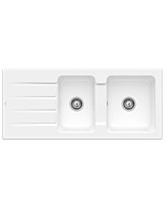 Villeroy & Boch Architectura sink 338001R1 with waste set and manual operation, white