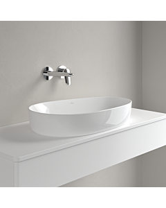 Villeroy und Boch Antao countertop washbasin 4A7465R1 65x40cm, asymmetrical, without overflow, white C-plus