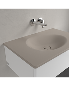 Villeroy & Boch Antao lavabo 800x500mm 4A7583AM rectangle ou trop-plein Almond CeramicPlus