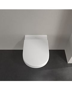 Villeroy & Boch O.novo Wand-WC-Combi-Pack 5660D201 mit WC-Element, Betätigungsplatte und WC-Sitz, weiß