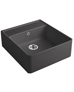 Villeroy und Boch single basin sink 632062i4 waste set, eccentric Graphit , mounting Graphit , Graphit