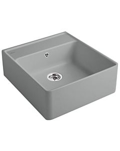 Villeroy und Boch single basin sink 632062SL waste set, eccentric actuation, mounting kit, stone
