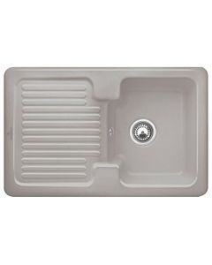 Villeroy & Boch Condor sink 674501KD with waste set and manual operation, Fossil