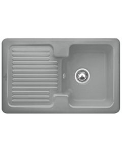 Villeroy & Boch Condor sink 674501SL with waste set and manual operation, Stone