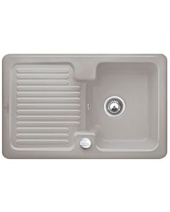 Villeroy & Boch Condor sink 674502KD with waste set and eccentric actuation, Fossil