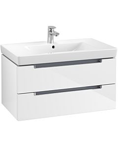 Villeroy & Boch Subway 2.0 Villeroy & Boch Subway 2.0 A68910DH 78.7x42x44.9cm, 2 pull-outs, handle chrome, glossy white
