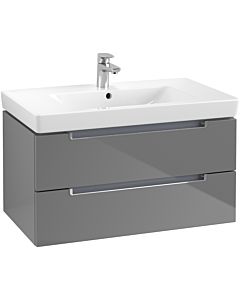 Villeroy & Boch Subway 2.0 Villeroy & Boch Subway 2.0 A68910FP 78.7x42x44.9cm, 2 pull-outs, handle chrome, glossy gray