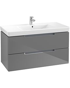 Villeroy & Boch Subway 2.0 Villeroy & Boch Subway 2.0 A69710FP 98.7x52x44.9cm, 2 pull-outs, handle chrome, glossy gray
