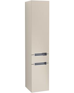 Villeroy und Boch Subway 2.0 cabinet A70710VK 35 x 165 x 37 cm, left, chrome handle, soft grey