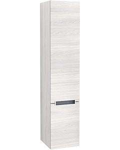 Villeroy & Boch Subway 2.0 cabinet A71000E8 35x165x37cm, right, handle matt silver, white wood