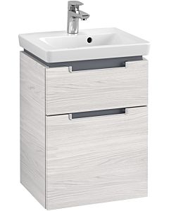 Villeroy & Boch Subway 2.0 Villeroy & Boch Subway 2.0 A90600E8 44x59x35.2cm, 2 pull-outs, matt silver handle, white wood