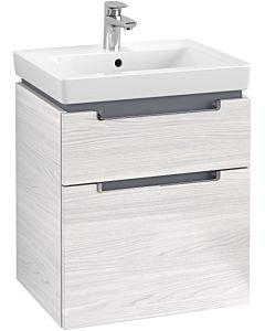 Villeroy & Boch Subway 2.0 Villeroy & Boch Subway 2.0 A90810E8 53.7x59x42.3cm, 2 pull-outs, handle chrome, white wood