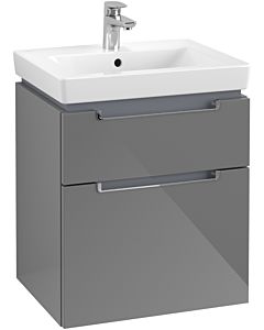 Villeroy & Boch Subway 2.0 Villeroy & Boch Subway 2.0 A90810FP 53.7x59x42.3cm, 2 pull-outs, handle chrome, glossy gray