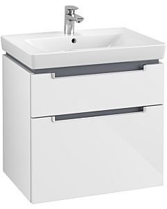 Villeroy & Boch Subway 2.0 Villeroy & Boch Subway 2.0 A91000DH 63.7x59x45.4cm, 2 pull-outs, handle silver matt, glossy white