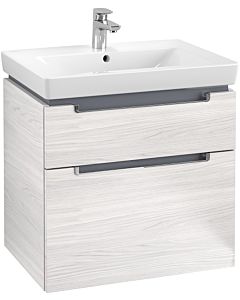 Villeroy & Boch Subway 2.0 Villeroy & Boch Subway 2.0 A91010E8 63.7x59x45.4cm, 2 pull-outs, handle chrome, white wood