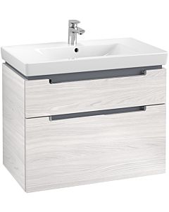 Villeroy & Boch Subway 2.0 Villeroy & Boch Subway 2.0 A91410E8 78.7x59x44.9cm, 2 pull-outs, handle chrome, white wood