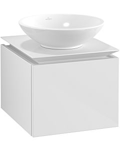 Villeroy & Boch Legato Waschtischunterschrank B56500DH 45x38x50cm, Glossy White