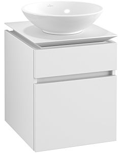 Villeroy & Boch Legato Waschtischunterschrank B56600MS 45x55x50cm, White Matt