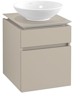 Villeroy & Boch Legato Waschtischunterschrank B56600VK 45x55x50cm, Soft Grey