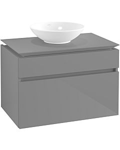 Villeroy & Boch Legato Waschtischunterschrank B60200FP 80x55x50cm, Glossy Grey