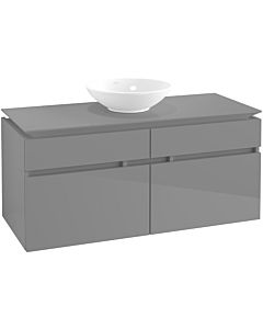 Villeroy & Boch Legato Waschtischunterschrank B61000FP 120x55x50cm, Glossy Grey